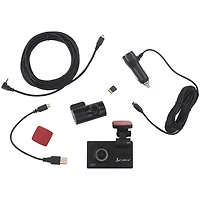 Dual-View Smart Dash Cam with Rear-View Accessory Camera