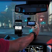 Dual-View Smart Dash Cam with Rear-View Accessory Camera