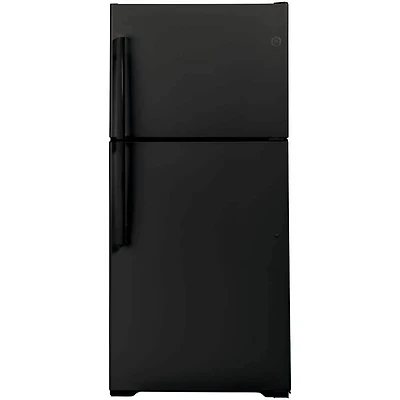 19.2 Cu. Ft. Black Top Freezer Refrigerator
