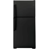 19.2 Cu. Ft. Black Top Freezer Refrigerator