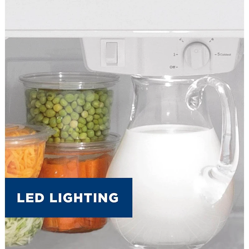 21.9 Cu. Ft. Top-Freezer Refrigerator in Black - OPEN BOX