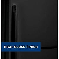 21.9 Cu. Ft. Top-Freezer Refrigerator in Black - OPEN BOX