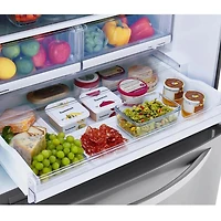 26 Cu. Ft. Stainless Bottom Freezer Refrigerator