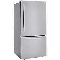 26 Cu. Ft. Stainless Bottom Freezer Refrigerator