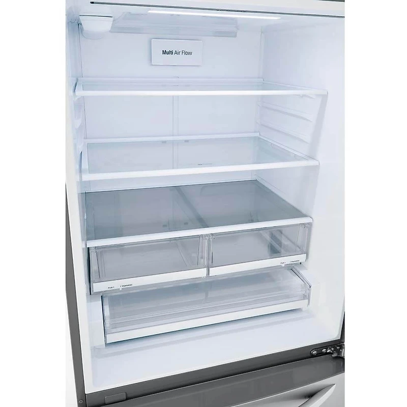 26 Cu. Ft. Stainless Bottom Freezer Refrigerator