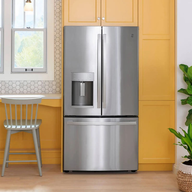 22.1 Cu. Ft. Stainless French Door Counter Depth Refrigerator