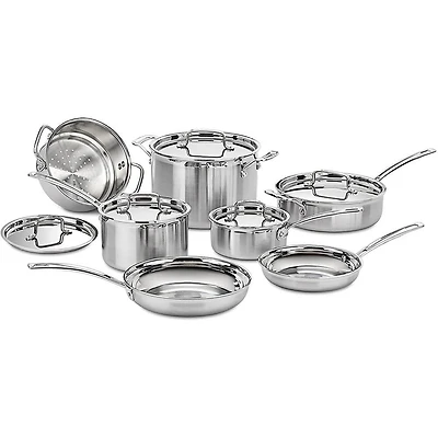 Multiclad Pro Triple Stainless Cookware 12 Piece Set