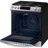 6.0 Cu. Ft. Stainless Slide-In Gas Range with Fan Convection