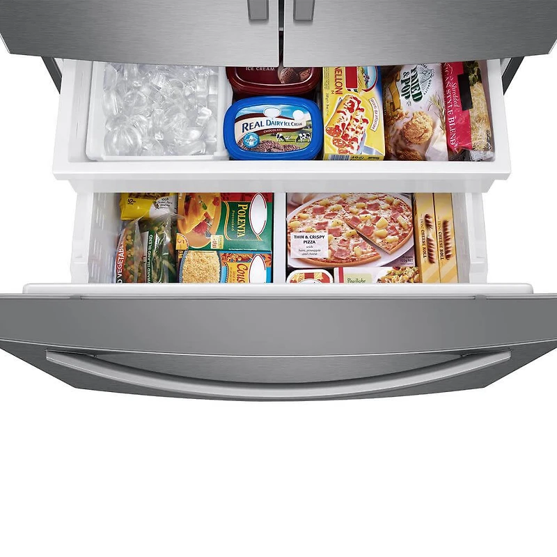 28 Cu. Ft. Stainless Large Capacity French Door Refrigerator - OPEN BOX