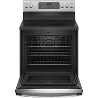 5.3 Cu. Ft. Stainless Steel Electric Convection Range with Air Fry - OPEN BOX