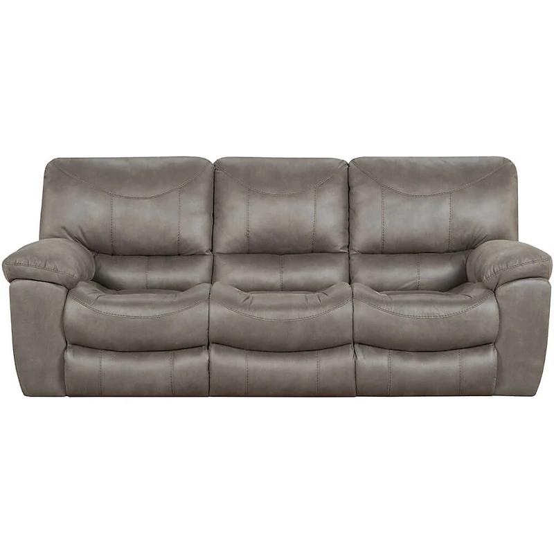 Trent Charcoal Power Reclining Sofa - OPEN BOX