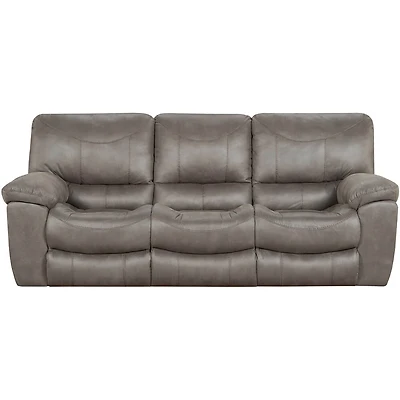 Trent Charcoal Power Reclining Sofa - OPEN BOX