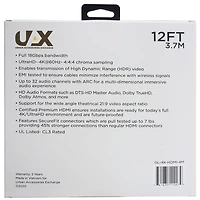 12 ft. 4K HDMI Cable
