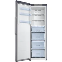 11.4 Cu. Ft. Stainless Look Convertible Upright Freezer