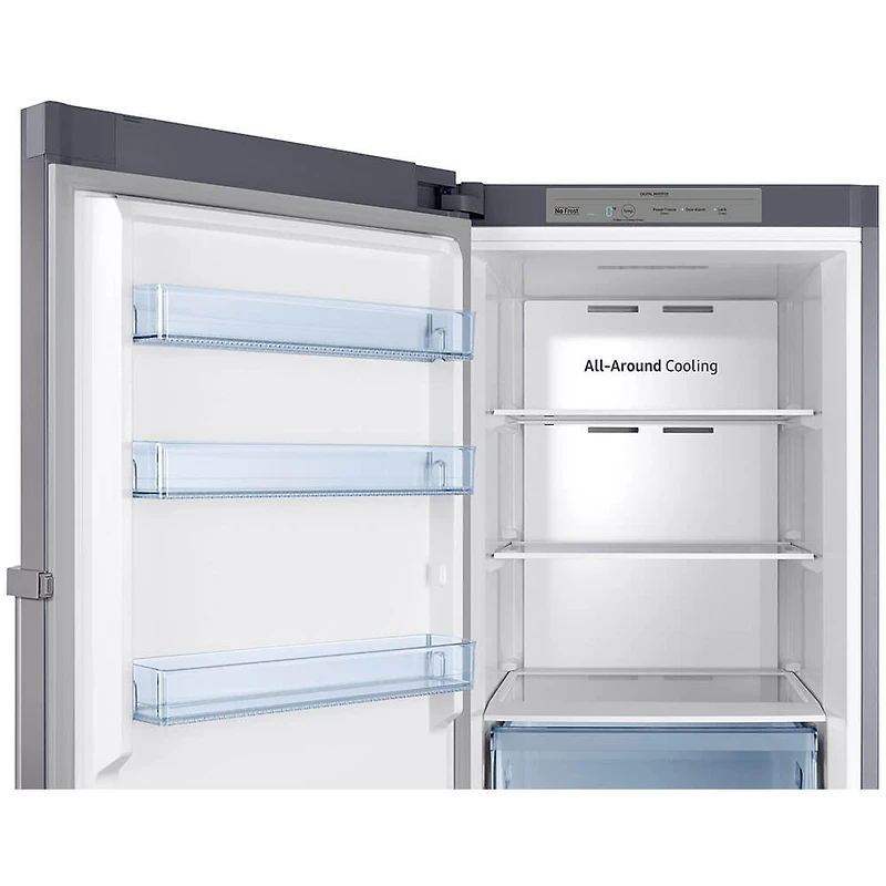 11.4 Cu. Ft. Stainless Look Convertible Upright Freezer