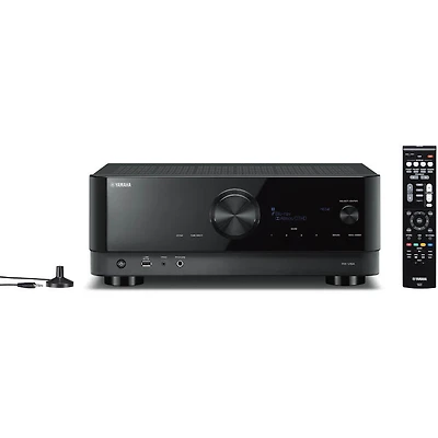 Black 7.2 Channel AV Receiver With 8K HDMI And MusicCast