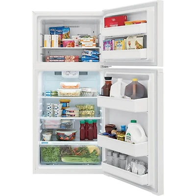 13.9 Cu. Ft. White Top Freezer Refrigerator