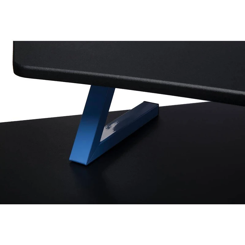 2000 Gaming L-Shaped Computer Desk - Blue - OPEN BOX