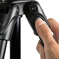 Aluminum Tripod W/ 3Way Pan/Tilt Head - OPEN BOX