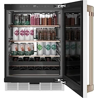 Matte White Beverage Center