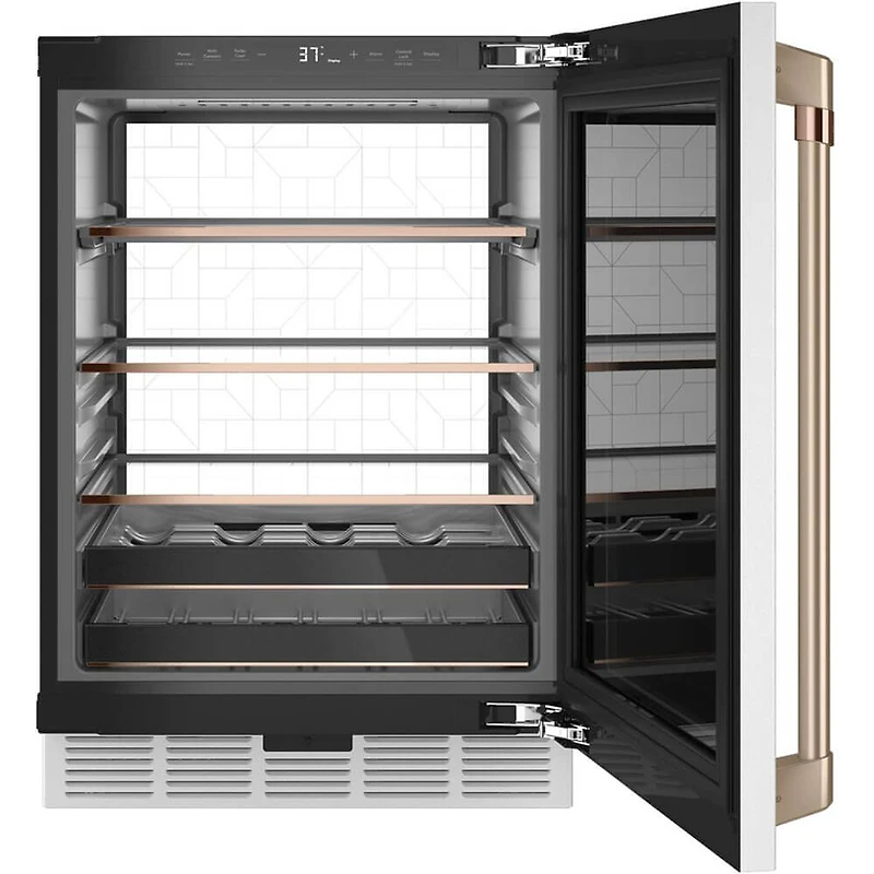 Matte White Beverage Center