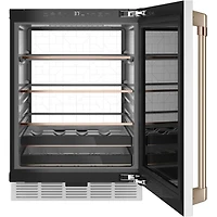 Matte White Beverage Center