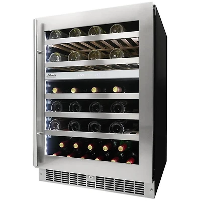 Dual Zone 51 Bottle Built-in Wine Cooler - OPEN BOX