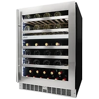 Dual Zone 51 Bottle Built-in Wine Cooler - OPEN BOX