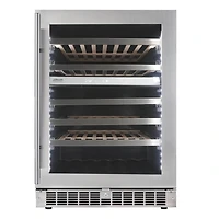Dual Zone 51 Bottle Built-in Wine Cooler - OPEN BOX