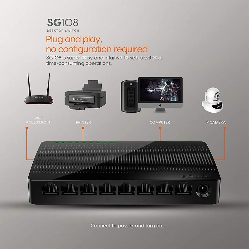 8-Port Gigabit Desktop Switch