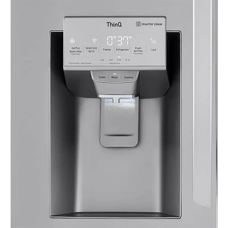 29.5 Cu. Ft. Stainless French-door Smart Refrigerator