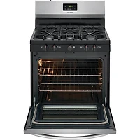 5.0 Cu. Ft. Stainless Gas Range - OPEN BOX