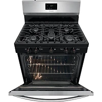 5.0 Cu. Ft. Stainless Gas Range - OPEN BOX