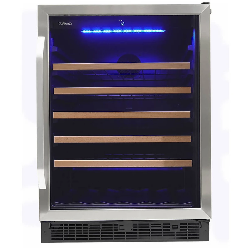24 inch Stainless Steel Single Zone Wine Cellar
