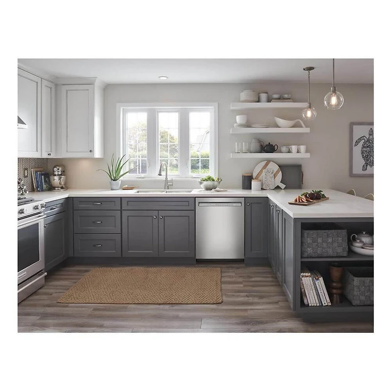 24 inch Front Control Built-In Dishwasher with Third Rack - OPEN BOX