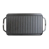 19.5 x 10 inch Cast Iron Reversible Grill / Griddle