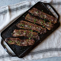 19.5 x 10 inch Cast Iron Reversible Grill / Griddle