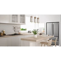 22 Cu. Ft. Stainless Steel Ft. 4-Door Refrigerator