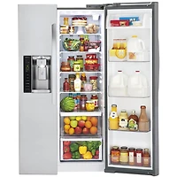 26.2 Cu. Ft. Stainless Side by Side Refrigerator