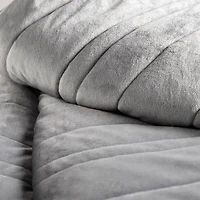 Anchor™ 5lb Weighted Throw Blanket- Ash Grey