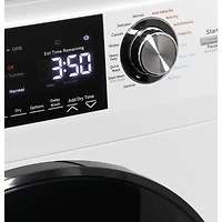 24 inch 2.4 cu. ft. Capacity Front Load Washer/Condenser Dryer Combo