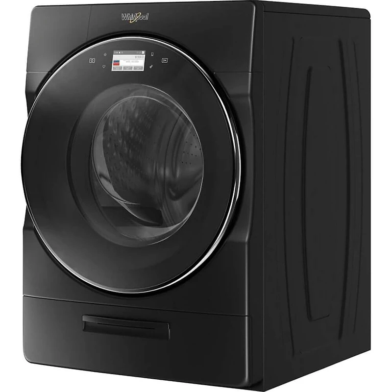 5.0 Cu. Ft. Black Smart Front Load Washer 