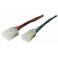Aftermarket Radio Wiring Harness with OEM Plug 