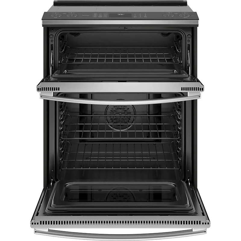6.6 Cu. Ft. Smart Stainless Double Oven Electric Range