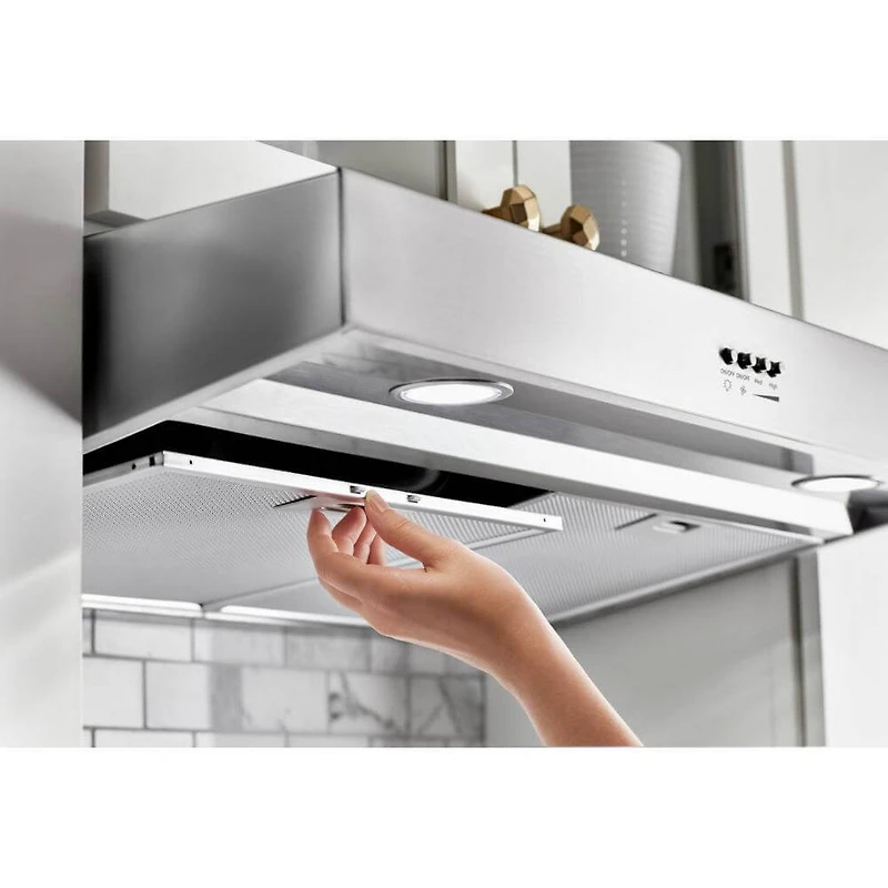 24 inch Range hood with Full-Width Grease Filters 