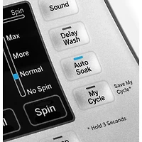 4.8 Cu. Ft. Gray Top Load Electric Washer - OPEN BOX