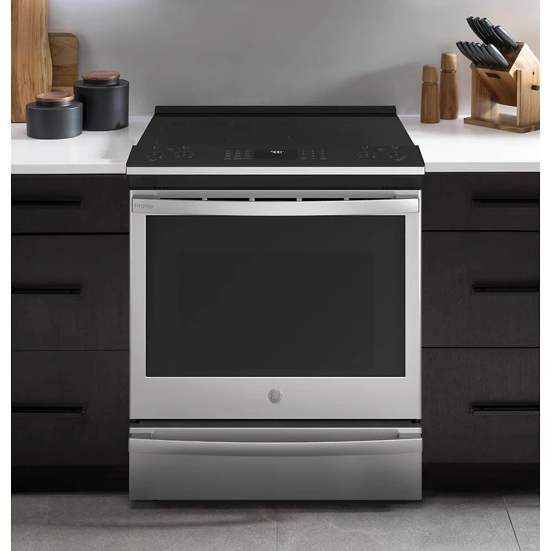 5.3 Cu. Ft. Smart Stainless Electric Convection Range