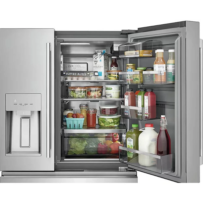 21.8 Cu. Ft. Stainless 4 Door French Door Counter-Depth