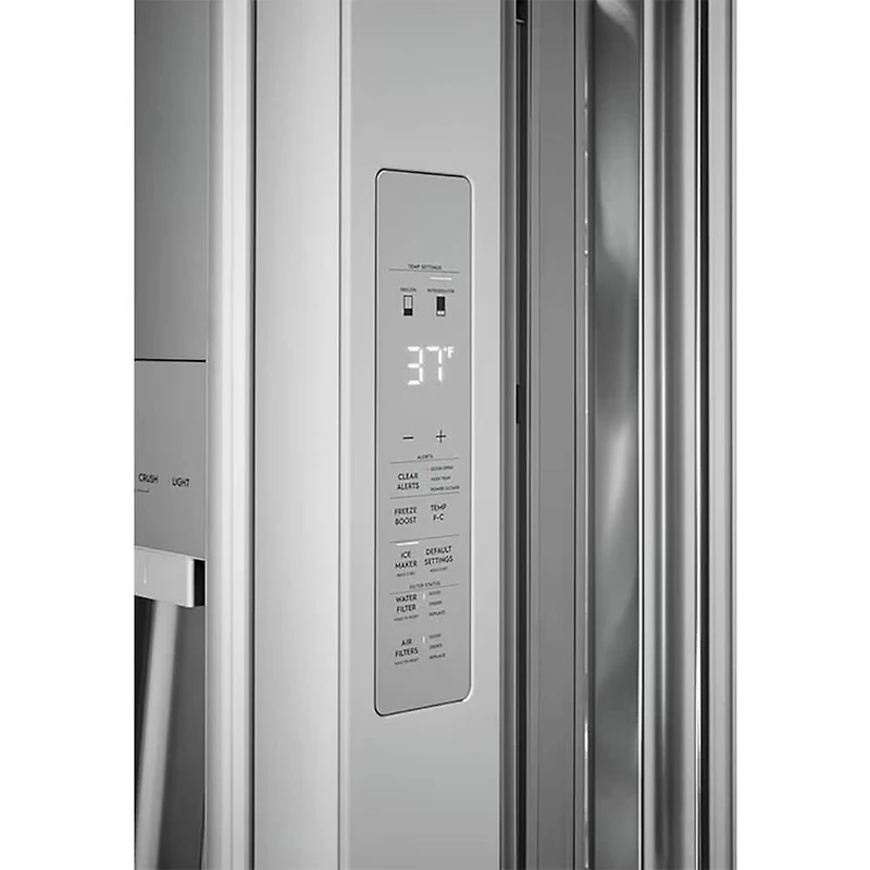 21.8 Cu. Ft. Stainless 4 Door French Door Counter-Depth