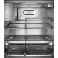 21.8 Cu. Ft. Stainless 4 Door French Door Counter-Depth